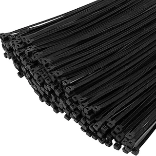 Pack 100 Bridas de Nylon Negras Militares