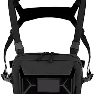 ACEXIER Bolsa táctica para el Pecho de los Hombres Molle Nylon Escalada Camping Bolsas al Aire Libre ...