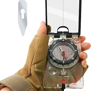 Exterior - Con Declinación Ajustable -Caminata Con Clinómetro | Profesional Militar Impermeable | Brú...