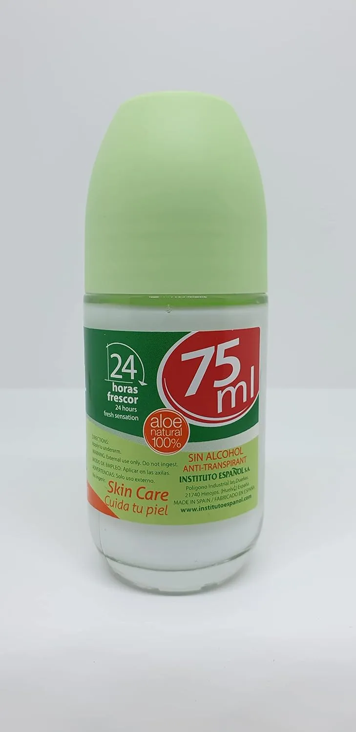 Desodorante Roll-On Aloe Vera 75ml - Instituto Español 4