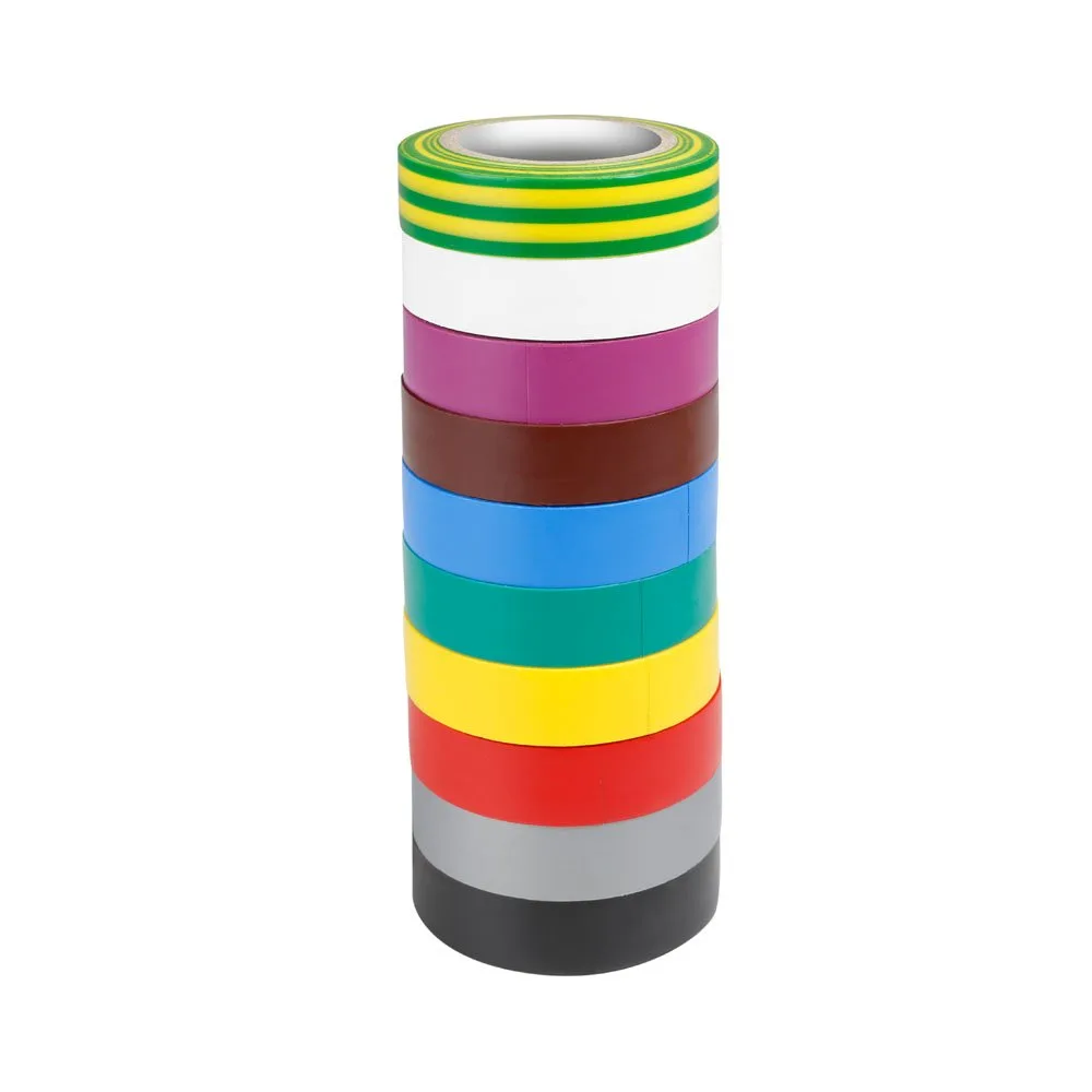 Cinta Aislante PVC Negra para Cableado Eléctrico - 19mm x 20m 4