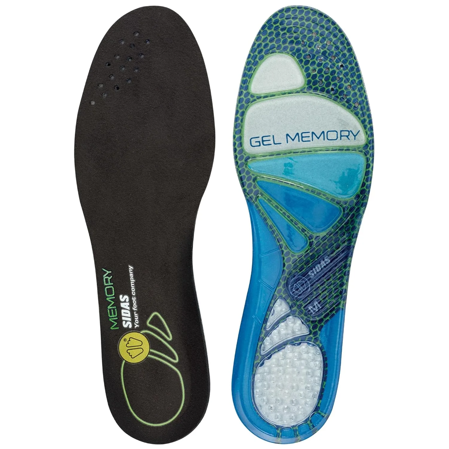 Plantillas Deportivas Sidas Cushioning Gel Memory 2
