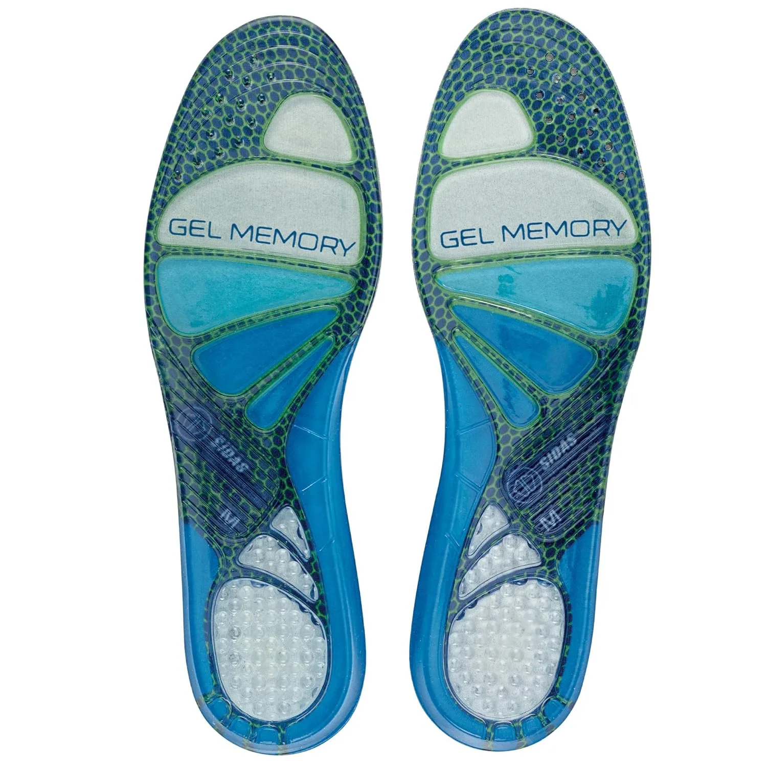 Plantillas Deportivas Sidas Cushioning Gel Memory 3