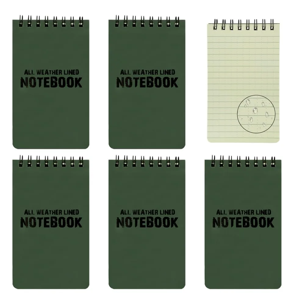 Cuaderno Impermeable Todo Clima - Pack 5 Unidades 2