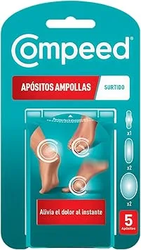 Apósitos Hidrocoloides para Ampollas y Rozaduras - Pack 5 Unidades