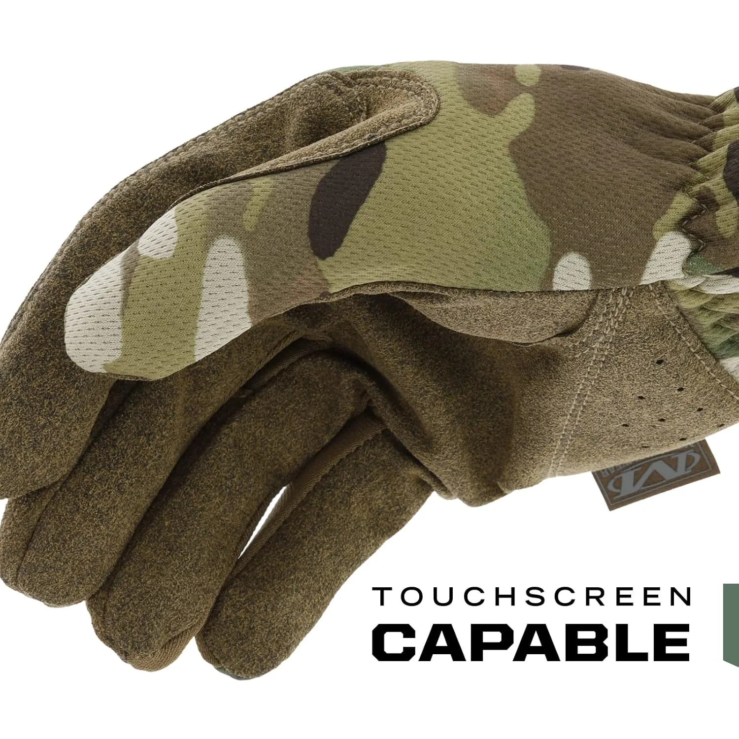 Guantes tácticos FastFit MultiCam con tecnología táctil 3