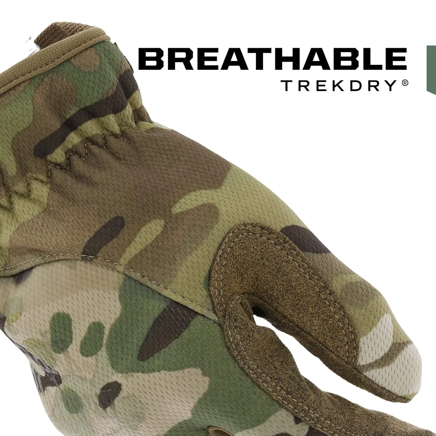 Guantes tácticos FastFit MultiCam con tecnología táctil 4