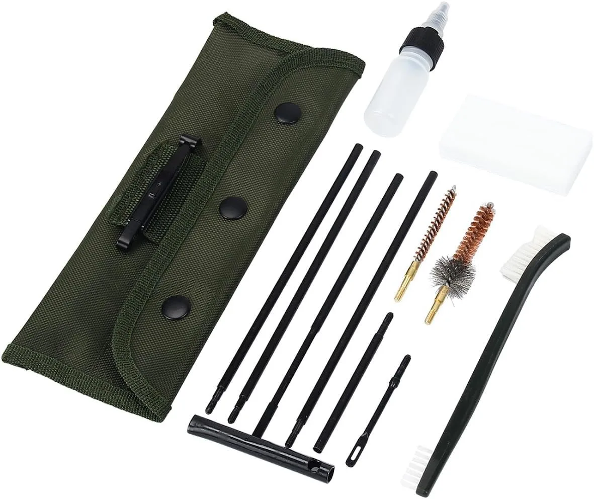 Kit de Limpieza Portátil para Rifles y Pistolas con Bolsa Táctica 3