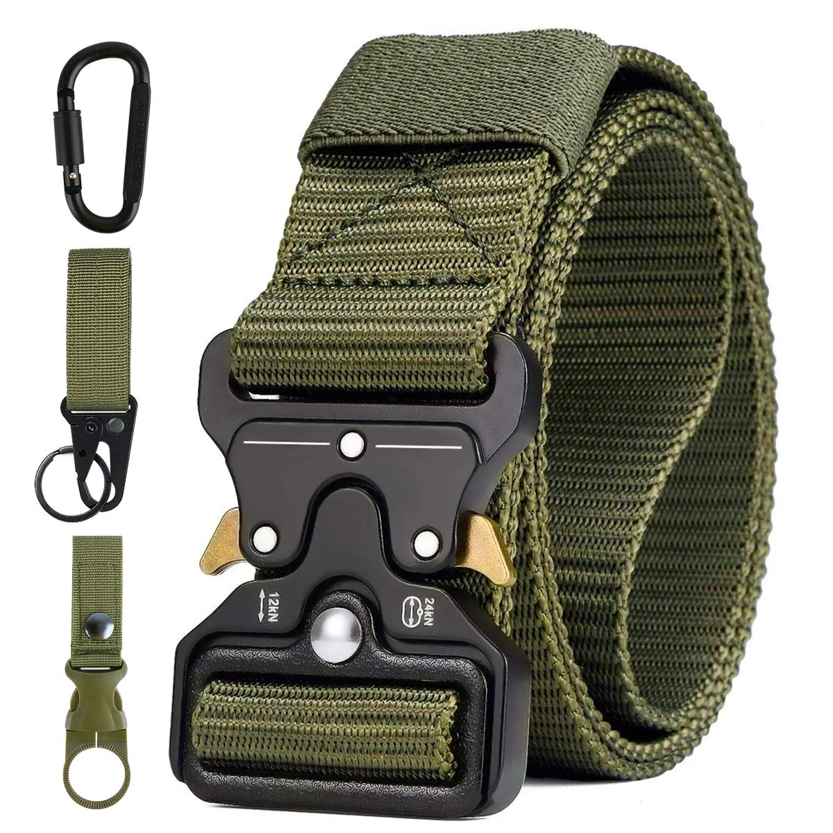 Cinturón Táctico Militar con Hebilla de Liberación Rápida 2