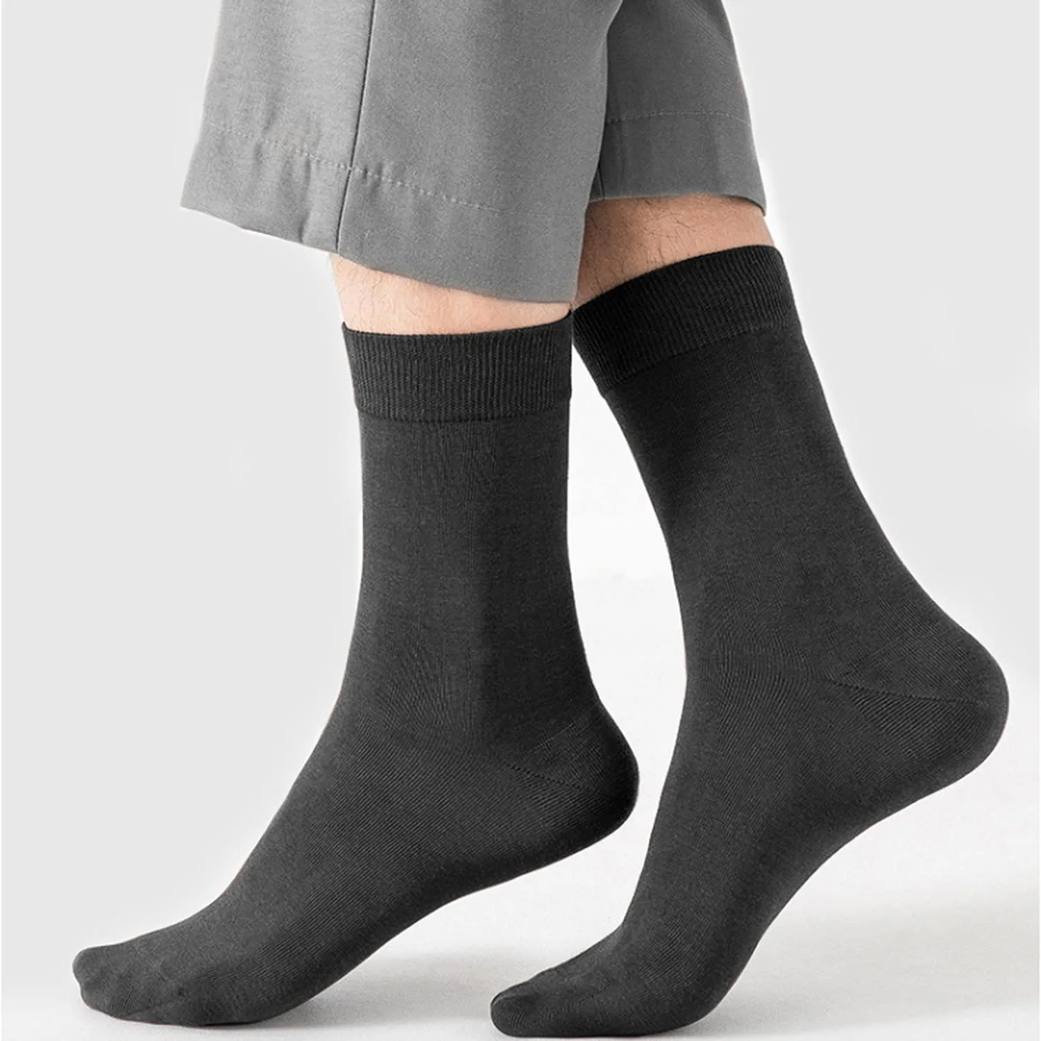 Pack 12 Pares Calcetines Deportivos Unisex, Negro y Blanco 3