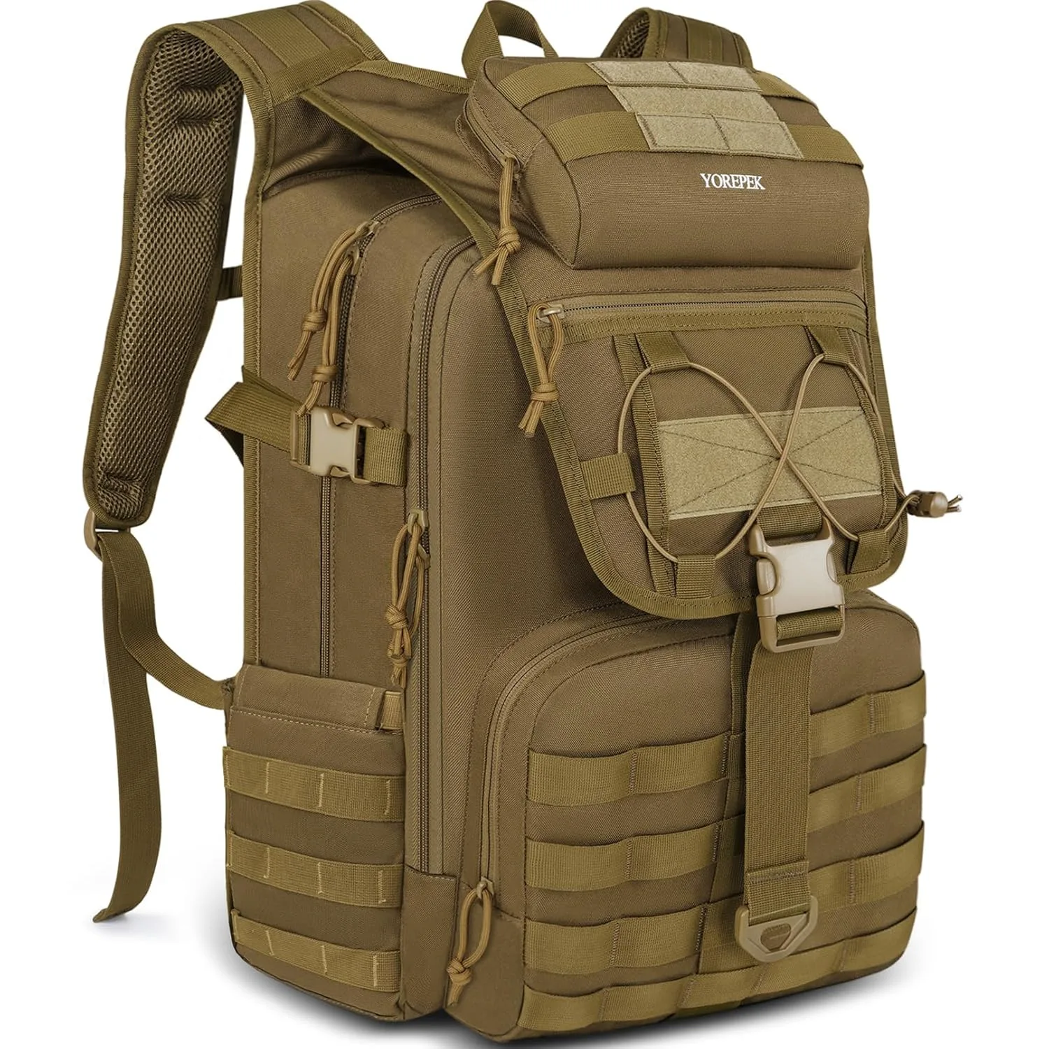 Mochila Militar Táctica Gran Capacidad con Sistema MOLLE 2