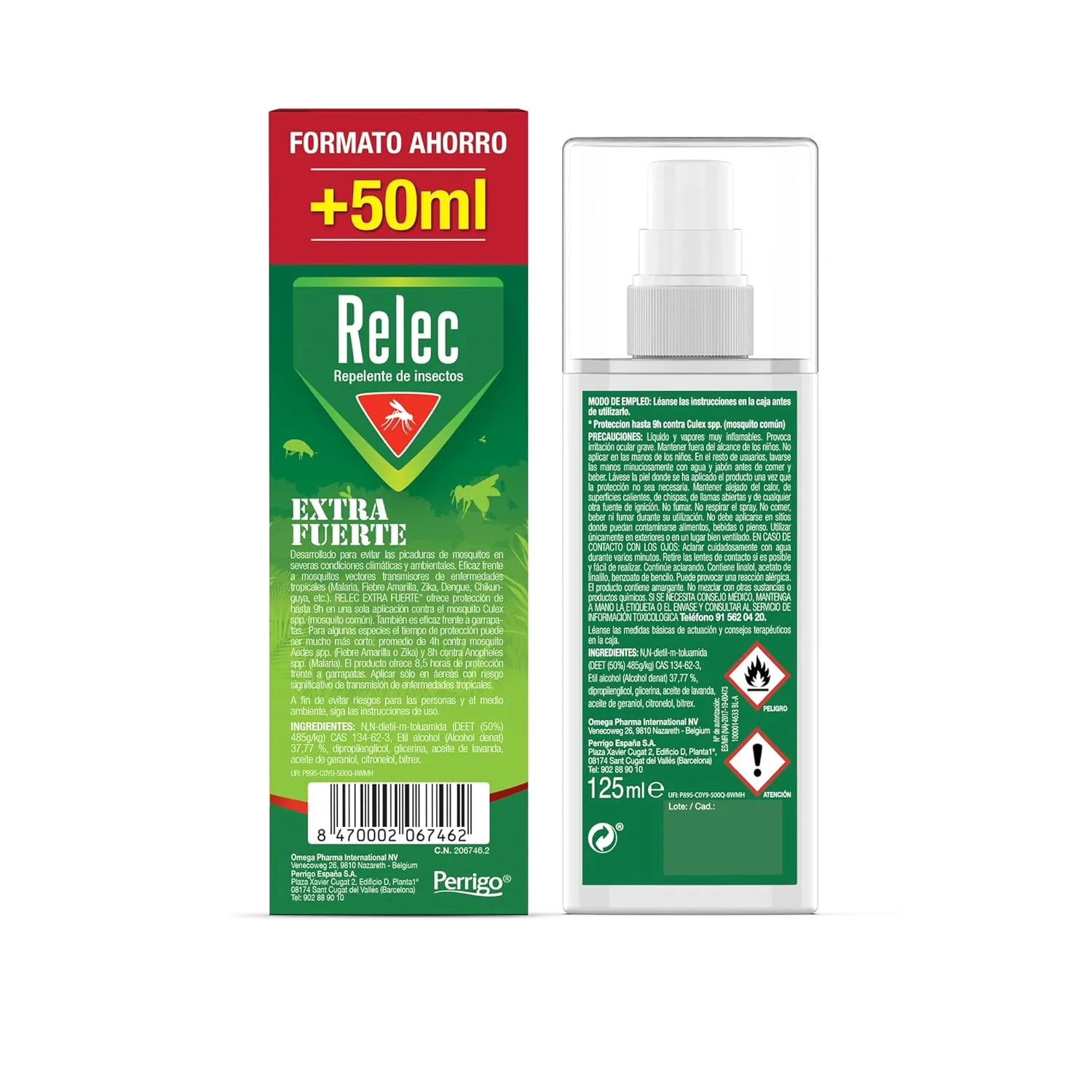 Relec Extra Fuerte Antimosquitos 125ml 4