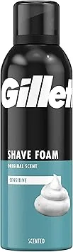 Espuma de Afeitar Gillette Classic para Piel Sensible