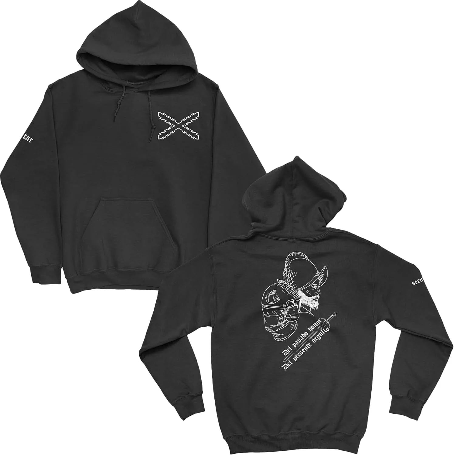 Sudadera de los Tercios Españoles - Aspa de Borgoña 2