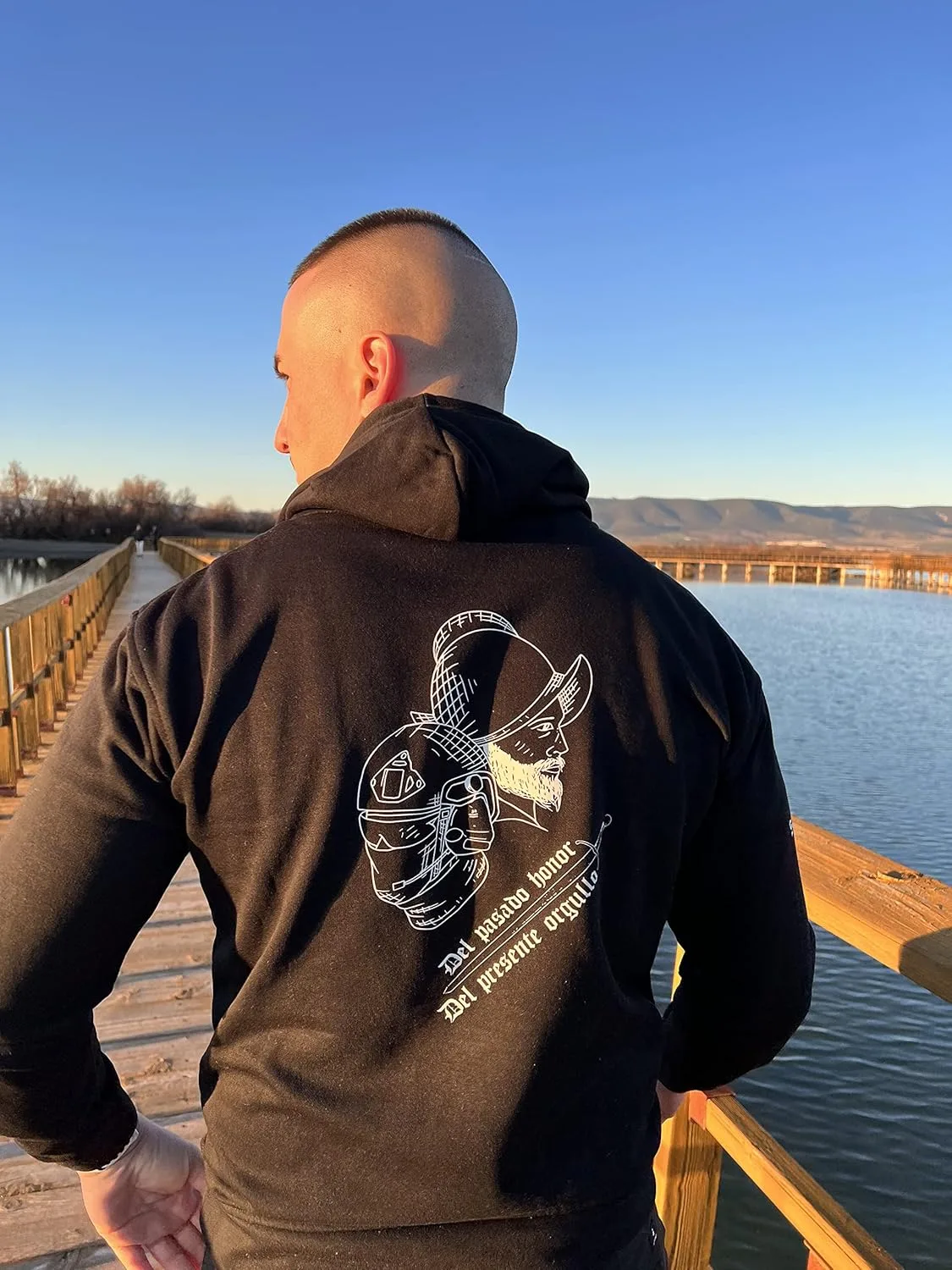 Sudadera de los Tercios Españoles - Aspa de Borgoña 3