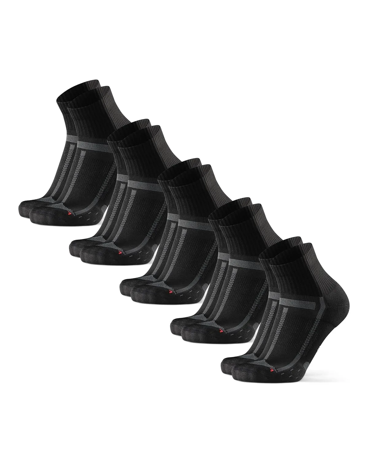 Calcetines tácticos running antideslizantes y antiampollas (Pack 3 pares) 2