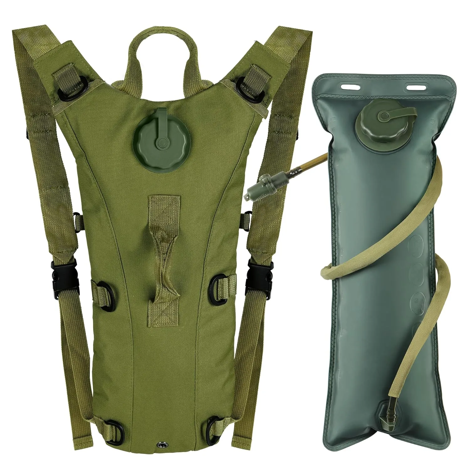 Mochila de Hidratación Militar 3L 2