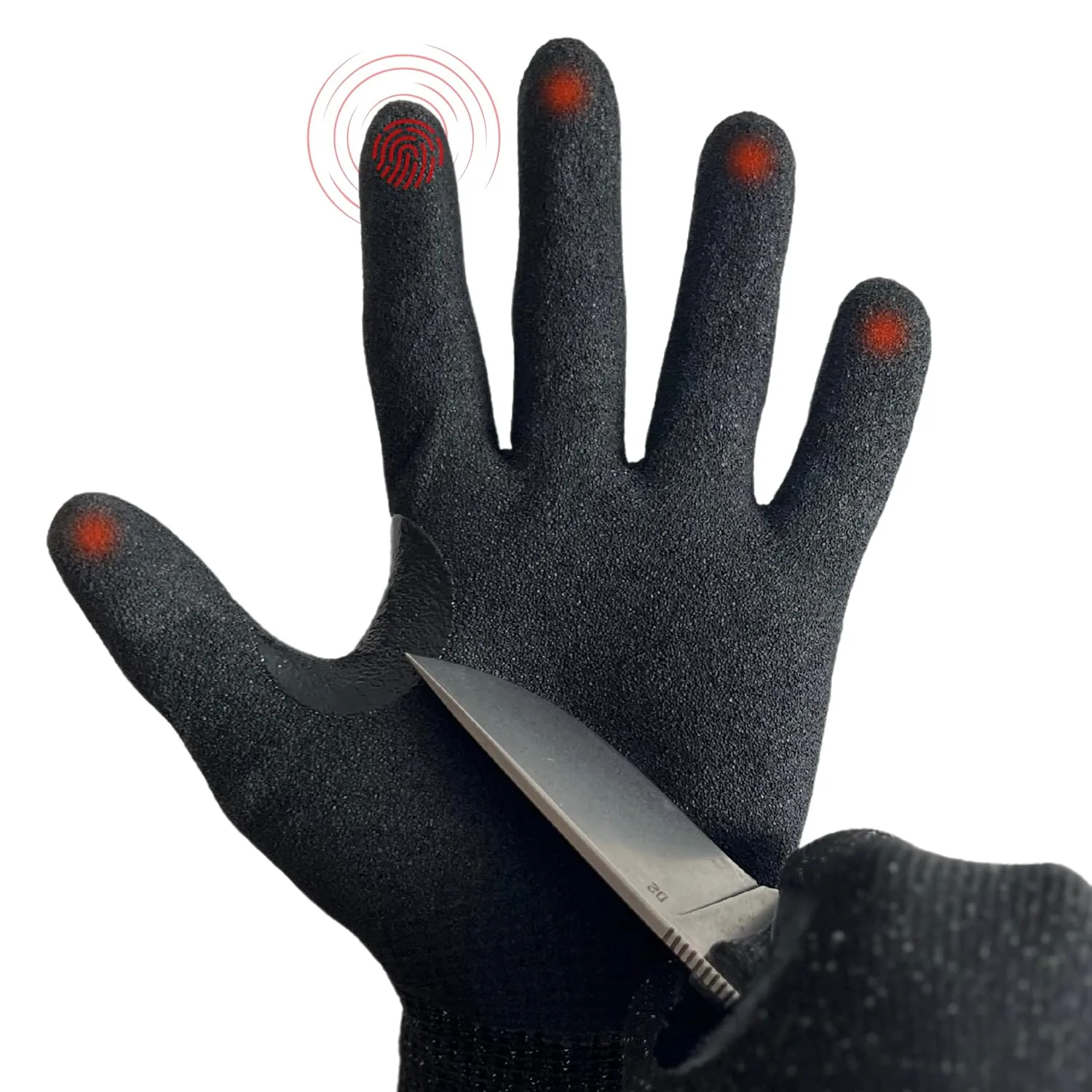 Guantes Anticorte Nivel 5 Negros 2