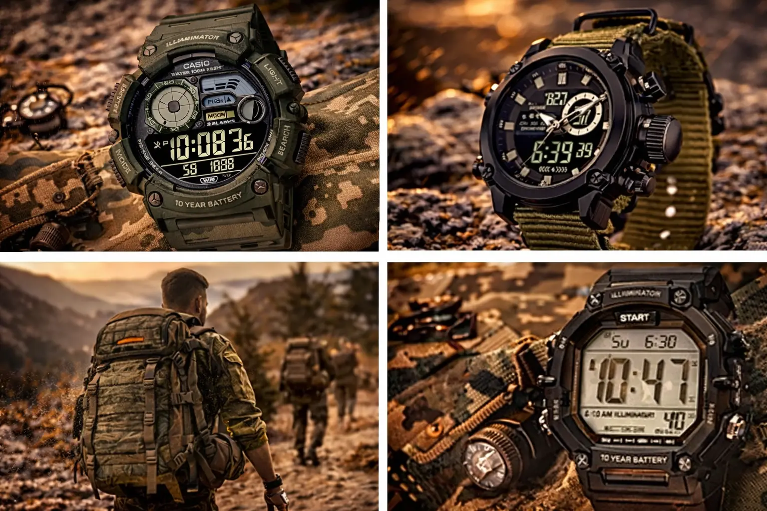 Relojes tácticos y militares recomendados para la instrucción en el CEFOT 2026